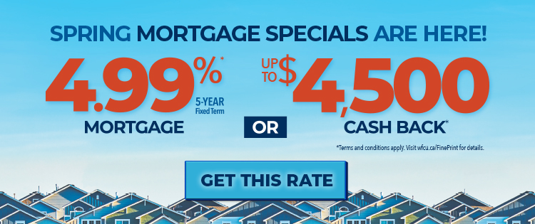 Spring Mortgage Specials are here!