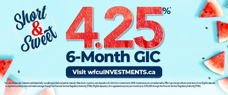 4.25% 6-Month GIC Special!